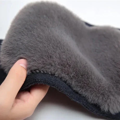 Knee Warmer - Woolen Blend Thermal Leg Warmers - 1 Pair Knee Pad - Unisex Elastic Knee Pads For Men & Women - Image 4
