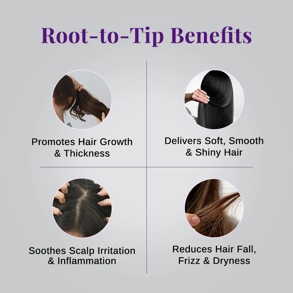 Rosemary & Rice Water Spray For Natural Hair Growth & Hair Thickness - Image 3