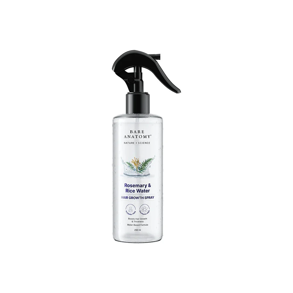 Rosemary & Rice Water Spray For Natural Hair Growth & Hair Thickness - Image 8